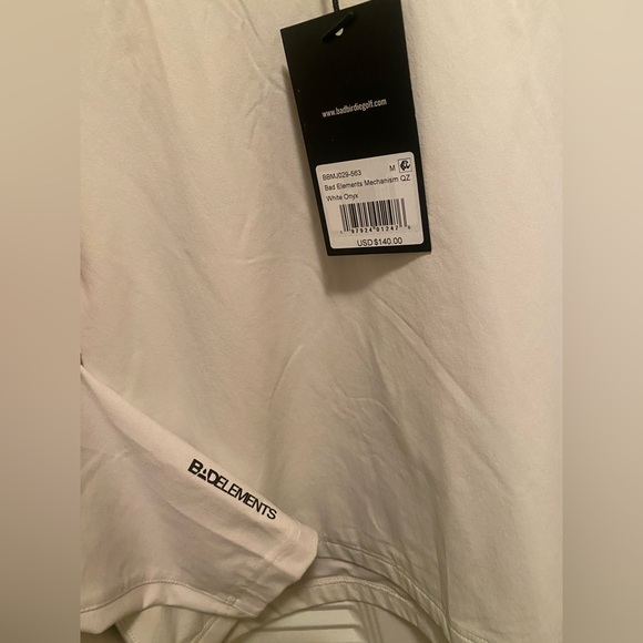 Bad Birdie “Bad Elements Mechanism” quarterzip. Size M. New with tags. - Picture 7 of 8